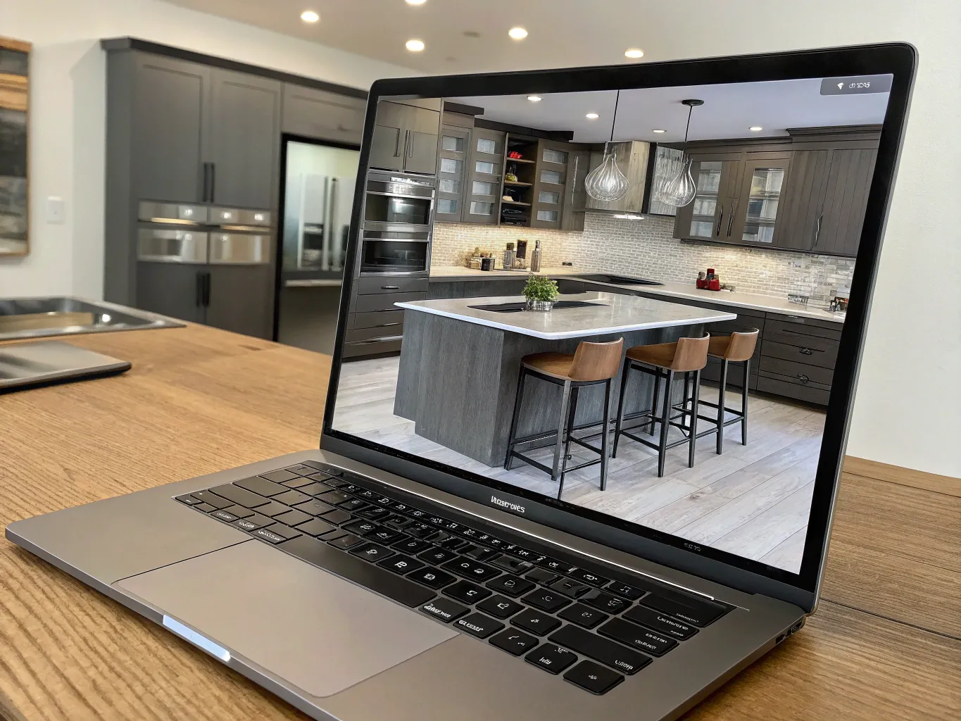 3D-visualisering af køkkendesign